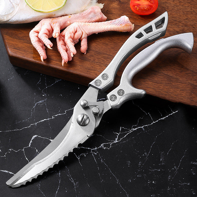 Kitchen Multifunctional Stainless Steel Bone Removal Scissors