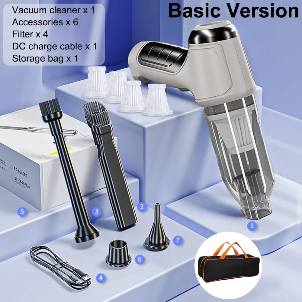 Car Vacuum Cleaner Wireless Portable Vacuum Cleaner