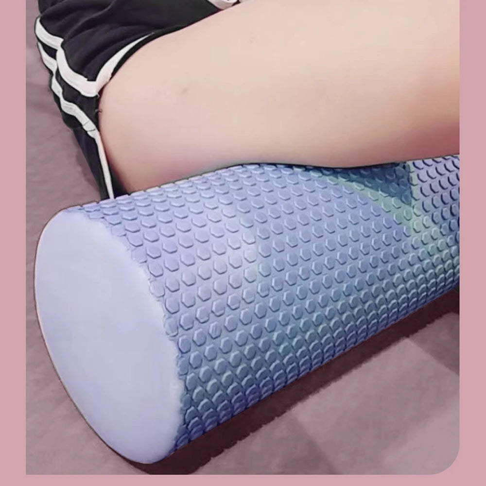 Yoga Roller EVA Foam Hexagonal – Massage Cylinder for Pilates and Home Exercises