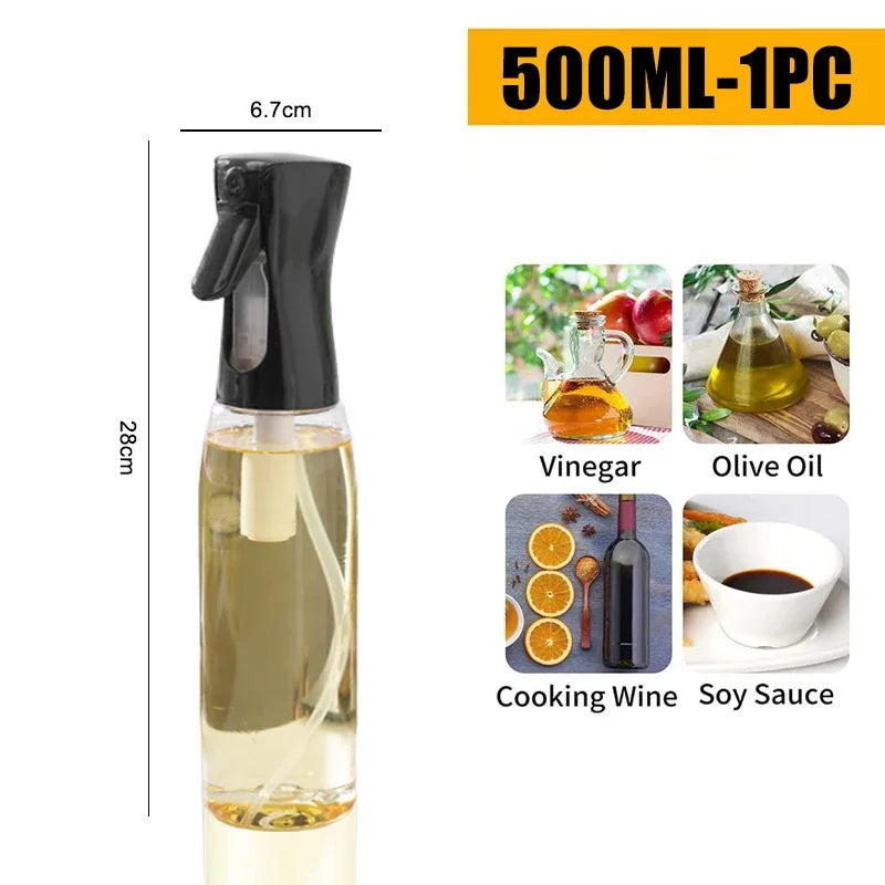 Spray d'Huile pour Cuisine - Bouteille Atomiseur d'Huile d'Olive Comestible - Idéale pour Friteuse à Air