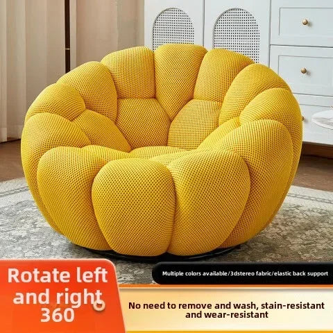 Single Seat Designer Pumpkin Lazy Sofa