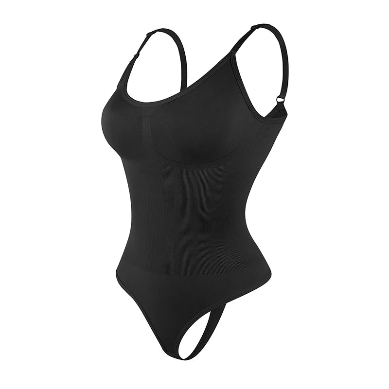 "Ultimate Smoothing Shapewear Bodysuit for Women – Full Body Faja Shaper with Thong, Soft Sculpting & Breast Slimming Underwear for a Flawless Figure"