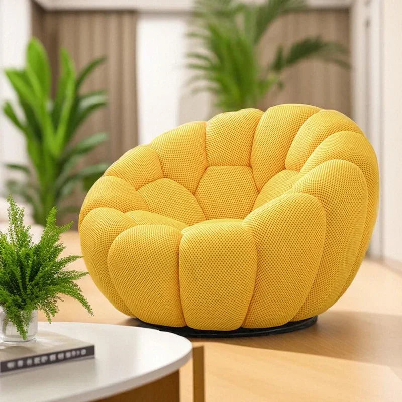 Single Seat Designer Pumpkin Lazy Sofa