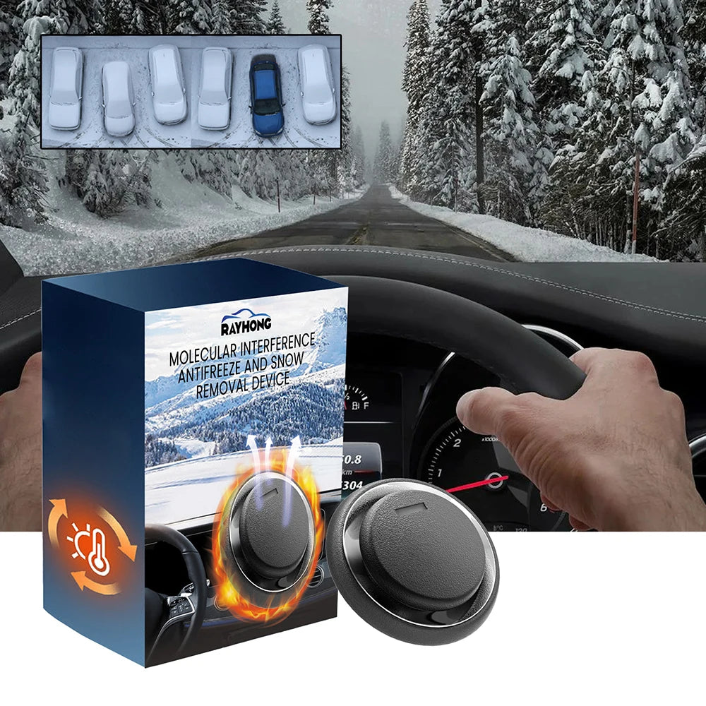 Appareil Antigel Électromagnétique pour Elimination de la Neige sur Véhicule – Solution Pratique pour le Gel en Hiver pour Auto et SUV