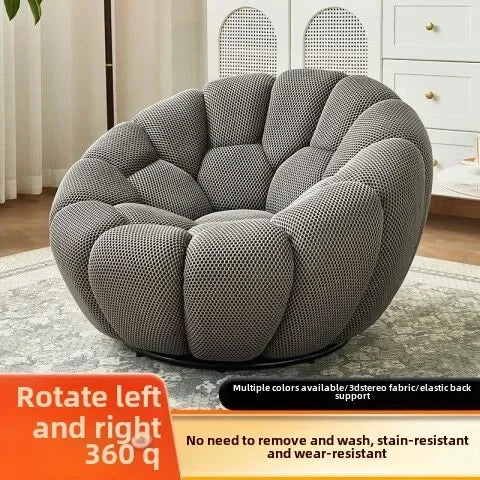 Single Seat Designer Pumpkin Lazy Sofa