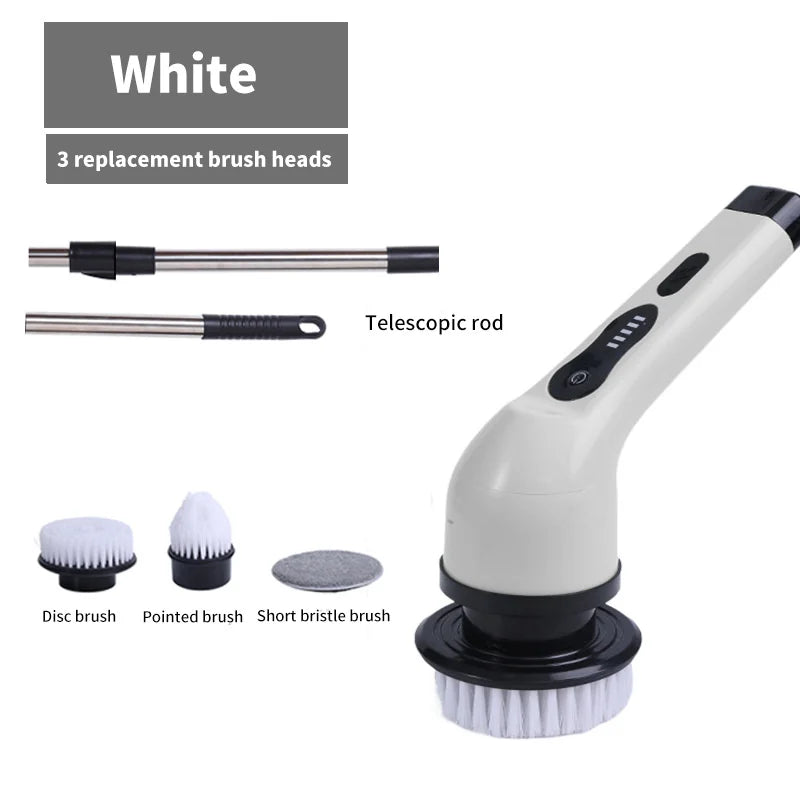 9-in-1 Electric Cleaning Brush Electric Spin Cleaning Scrubber Electric Cleaning Tools