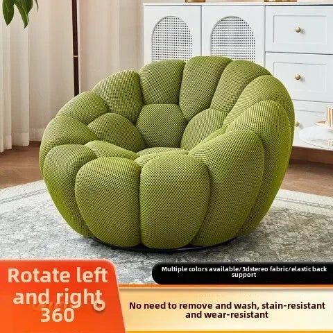 Single Seat Designer Pumpkin Lazy Sofa