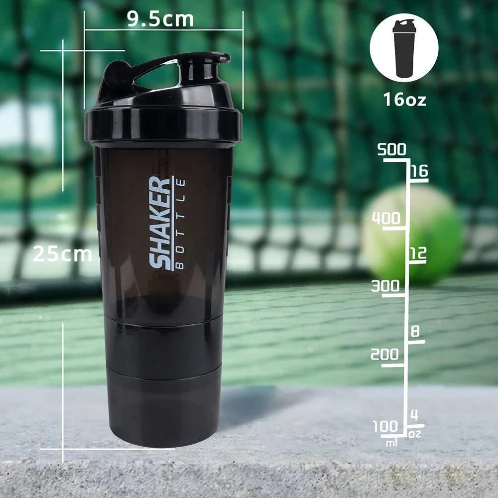 Layers Shaker Protein Bottle