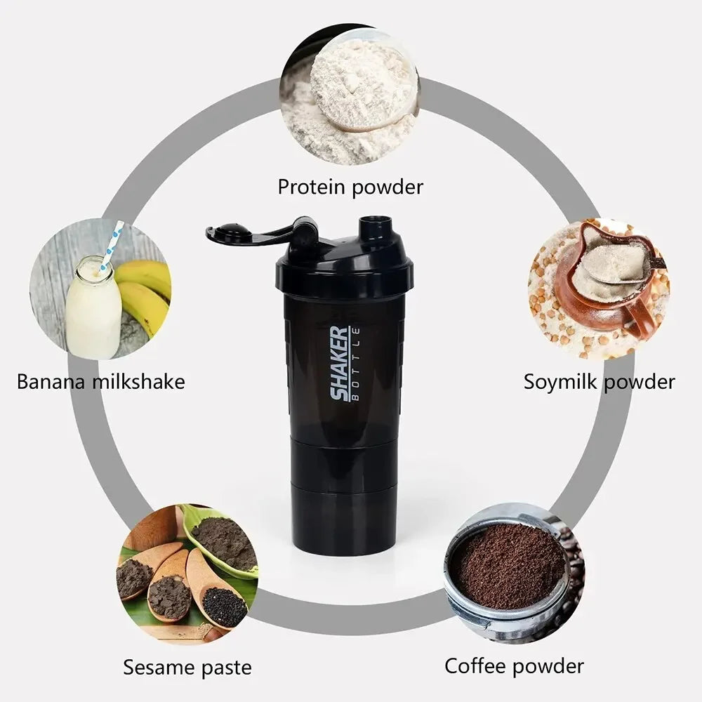 Layers Shaker Protein Bottle