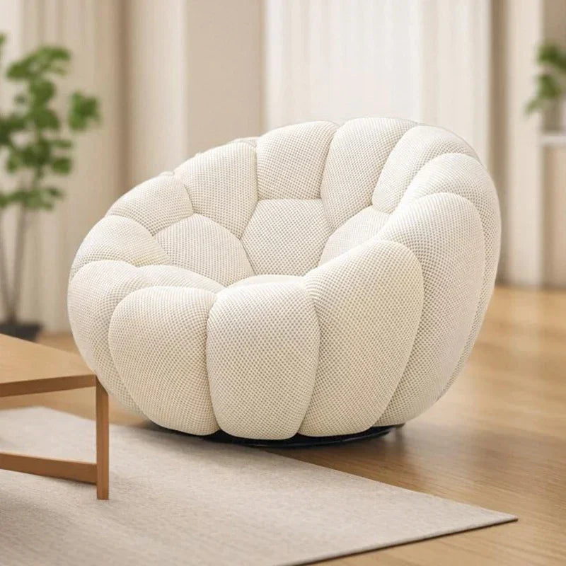 Single Seat Designer Pumpkin Lazy Sofa