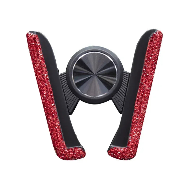 Car Phone Holder Diamond Crystal Car