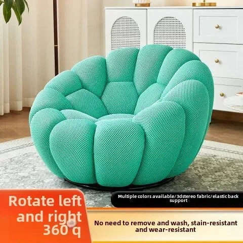 Single Seat Designer Pumpkin Lazy Sofa