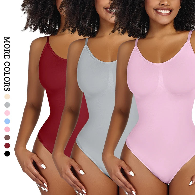 "Ultimate Smoothing Shapewear Bodysuit for Women – Full Body Faja Shaper with Thong, Soft Sculpting & Breast Slimming Underwear for a Flawless Figure"