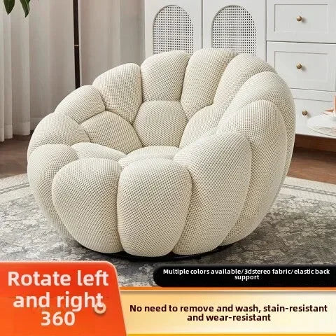 Single Seat Designer Pumpkin Lazy Sofa