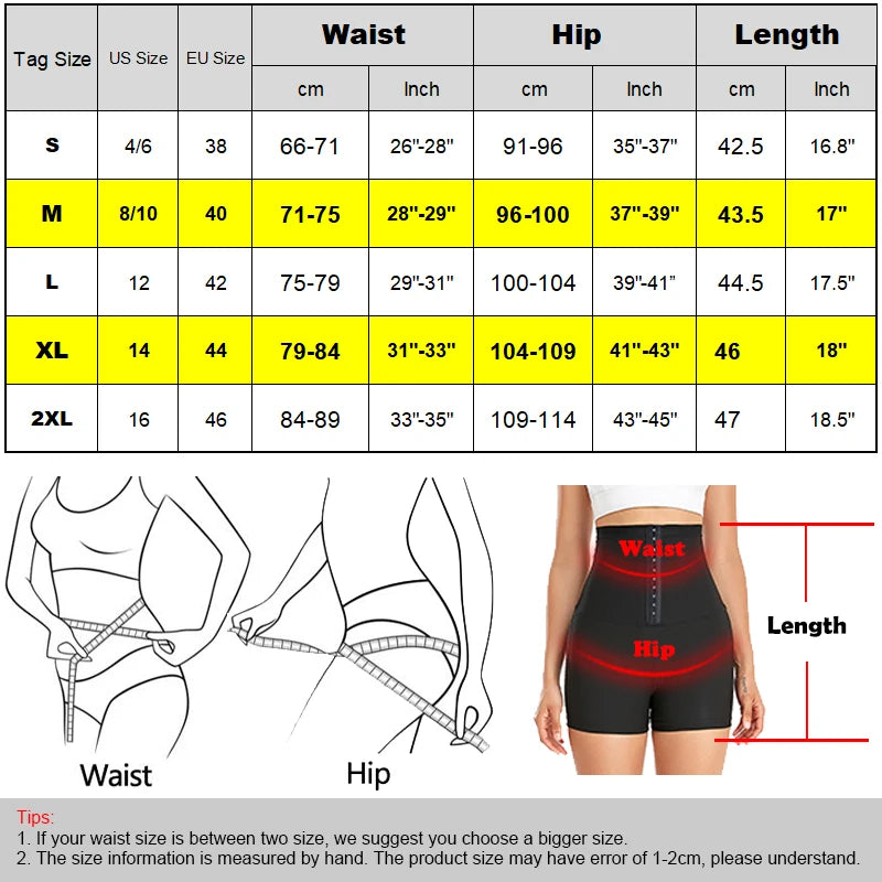 MISSMOLY Sauna Pants – Women's Thermo Slimming Shorts, Tummy Control and Waist Trainer