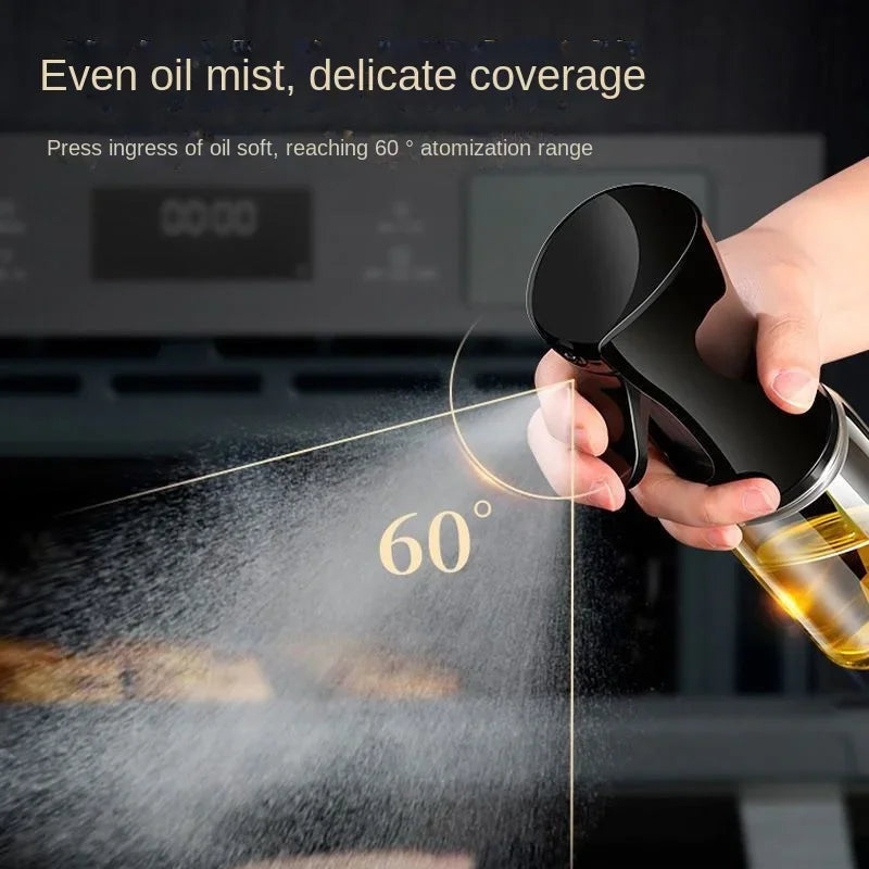 Spray d'Huile pour Cuisine - Bouteille Atomiseur d'Huile d'Olive Comestible - Idéale pour Friteuse à Air