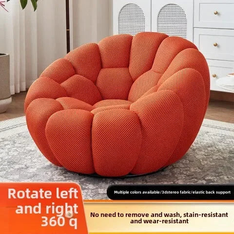 Single Seat Designer Pumpkin Lazy Sofa