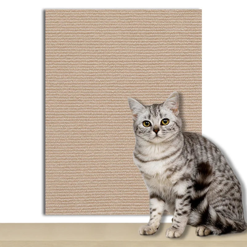 Self-Adhesive Carpet Cat Scratch Board