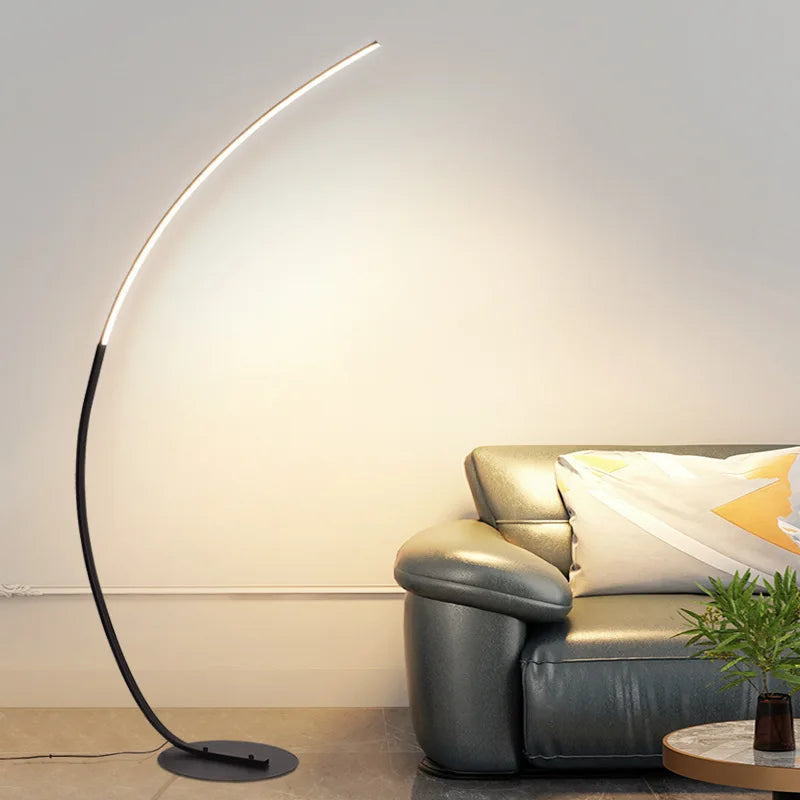 Lampe sur Pied LED Nordic pour Salon, Chambre et Bureau