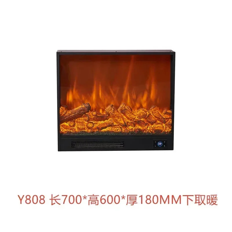 Nordic Electric Fireplace Decorative Cabinet.