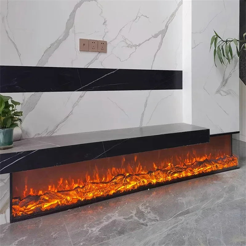 Nordic Electric Fireplace Decorative Cabinet.