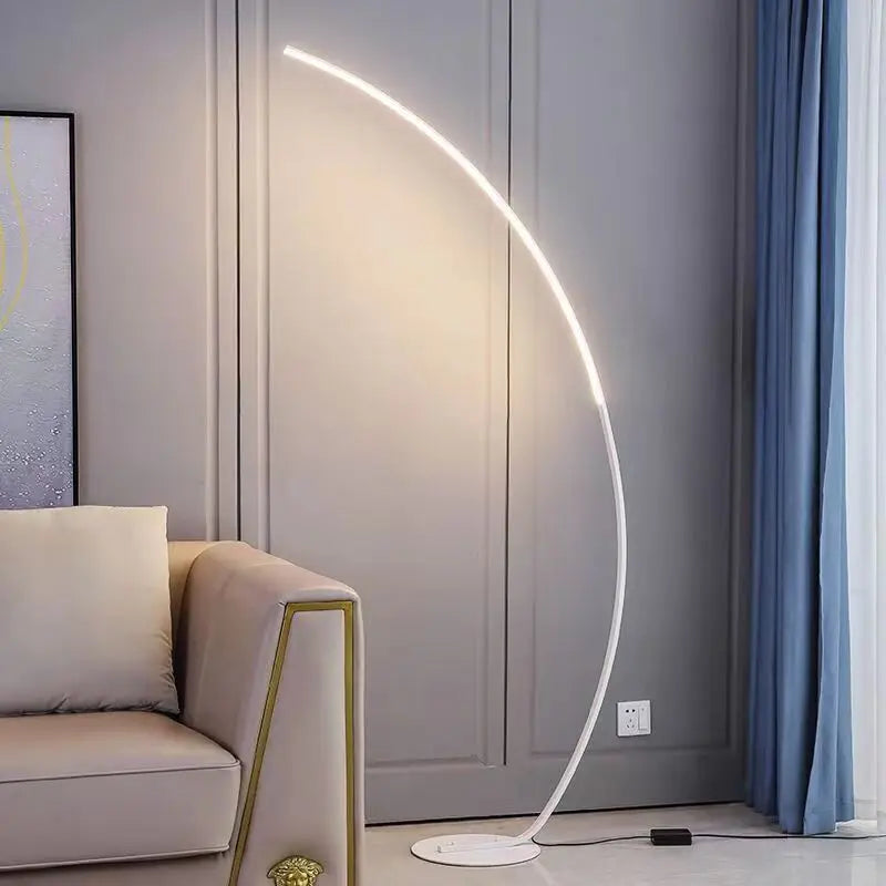 Lampe sur Pied LED Nordic pour Salon, Chambre et Bureau