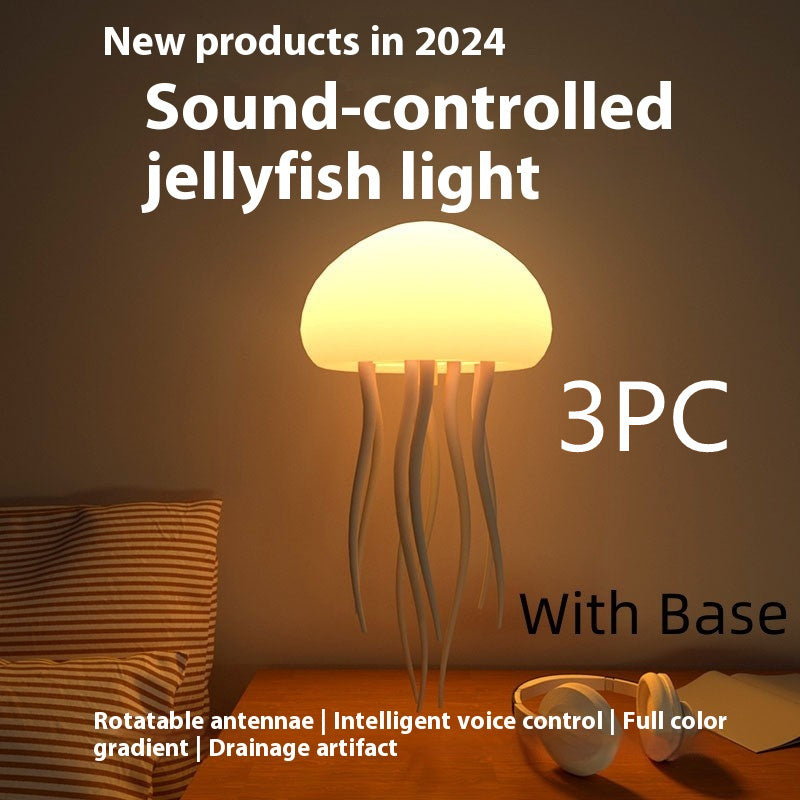 LED Jellyfish Mood Lamp – Night Light and Aquarium Decoration