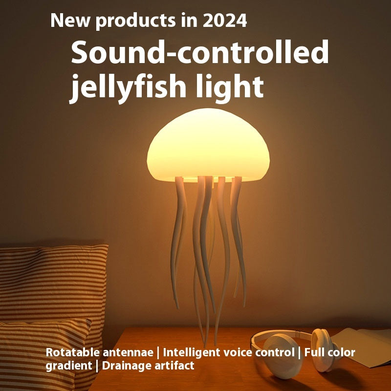 LED Jellyfish Mood Lamp – Night Light and Aquarium Decoration