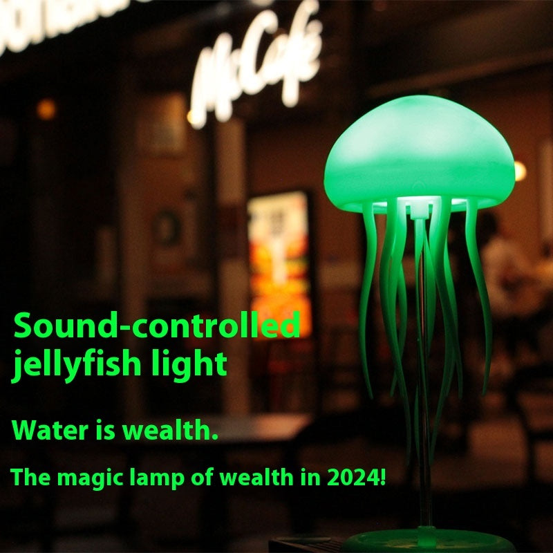 LED Jellyfish Mood Lamp – Night Light and Aquarium Decoration